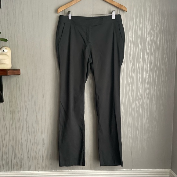 Eileen Fisher Linen Blend Gray Pants Women’s 8 Petite - Picture 1 of 9